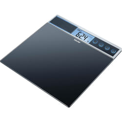 Beurer - gs 39 Pèse-personne numérique Plage de pesée (max.)=150 kg noir avec synthèse vocale C87132