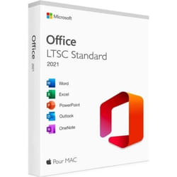 Logiciel - Microsoft - Office 2021 - Mac - Licence valide à vie - Téléchargement immédiat