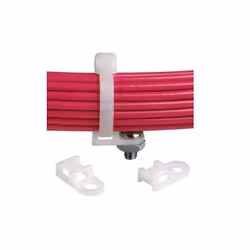 Panduit TA1S8-C, Nylon, Blanc, 19 mm, 9,5 mm, 5,1 mm, 100 pièce(s)