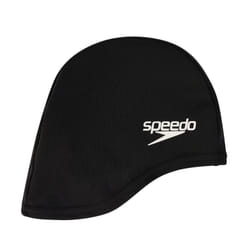 Bonnet de bain - Speedo - Junior - Polyester - Noir - Confortable et hydrodynamique