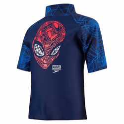 Combinaison Rash Guard Speedo Marvel Spiderman - Enfant - Manches courtes - Bleu
