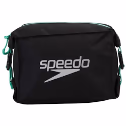 Speedo Pool Slide Bag Sac Mixte Adulte- Noir-Vert Glow- Taille Unique