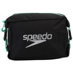 Speedo Pool Slide Bag Sac Mixte Adulte- Noir-Vert Glow- Taille Unique