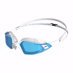 Speedo Aquapulse Pro, Unisexe, Taille unique, Bleu, Blanc, Bleu, Blanc, Silicone