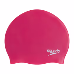 Bonnet de natation en silicone Speedo - Rose - Taille unique