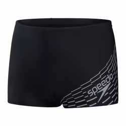 Boxer de bain à logo enfant Speedo Eco Medley - black/ardesia - 14 ans