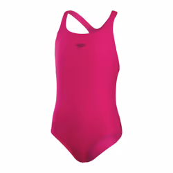 Maillot de bain 1 pièce fille Speedo Eco+ Medalist - pink - 7/8 ans
