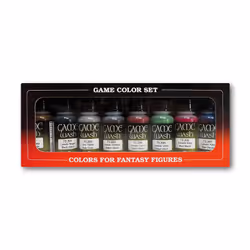 Vallejo 73.998, 17 ml, Noir, Bleu, Chair, Gris, Rouge, Sepia, Umbra, Bouteille