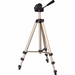Hama Star 75, 3 pieds, Noir, Argent, 125 cm, 620 g