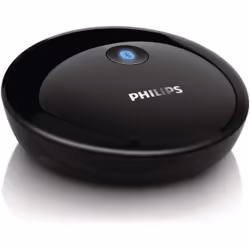 Philips Adaptateur Hi-Fi Bluetooth® AEA2000/12, 2.1+EDR, 3,5 mm + RCA, A2DP, AVRCP, 10 m, 2,402 - 2,48 GHz, Noir