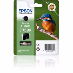 Epson Cartouche "Martin-pêcheur" - Encre UltraChrome Hi-Gloss2 Noir Mat, Encre à pigments, 17 ml, 800 pages, 1 pièce(s)