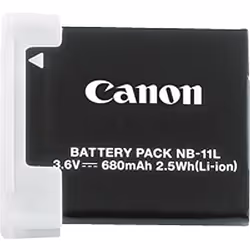 Canon NB-11L, 680 mAh, 3,6 V, Lithium-Ion (Li-Ion)
