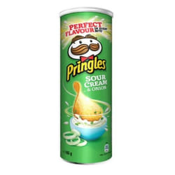 Pringles Sour Cream & Onion 165 g Chips de pommes de terre Oignon, Crème acidulée