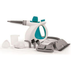 BELDRAY - 10 en 1 Handheld Steam Cleaner - Nettoyeur vapeur - 1000 W - Réservoir deau 250 ml - Jusquà 10min chaleur