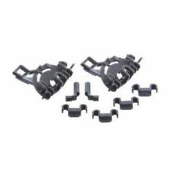 Bosch - Paliers de fixation panier inférieur (00428344, 00418499) Lave-vaisselle balay constructa, gaggenau, neff, siemens, viva