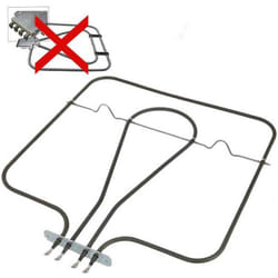Résistance inférieure 1500W (223328-40894) (41020672) Four, cuisinière candy, siemens, bosch Rosieres hoover, iberna, neff