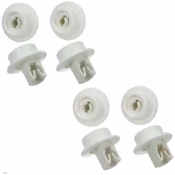 Lot de 8 roulettes panier inférieur pour lave-vaisselle AEG, ARTHUR MARTIN ELECTROLUX, ZANUSSI, ARTHUR MARTIN, FAURE, ELECTRO ...