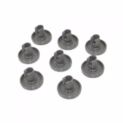 Lot de 8 roulettes de panier inférieur pour lave-vaisselle Ikea équivalent à 50286965004 50286965004