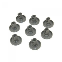Lot de 8 roulettes de panier inférieur pour lave-vaisselle Ikea équivalent à 50286965004 50286965004