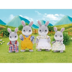 Sylvanian Families La famille Lapin Gris