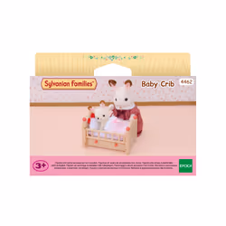 Sylvanian Families Le lit de bébé, Figurine jouet, 3 an(s)