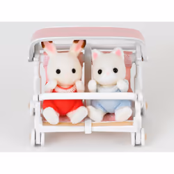Sylvanian Families La poussette double - Vue supplémentaire 4