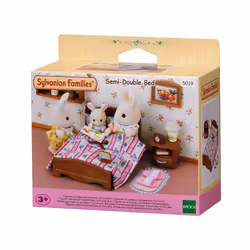 Sylvanian Families Le semi lit double, Figurine jouet, 3 an(s), Multicolore