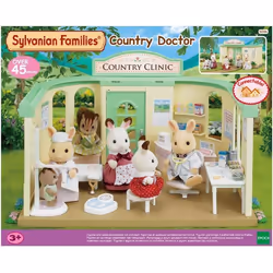 Sylvanian Families Le cabinet médical, 3 an(s), Multicolore, Polystyrène, Polyvinyl chloride (PVC)