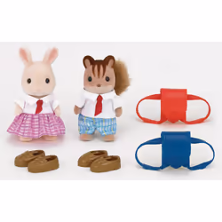 Sylvanian Families Les copains d'école, 3 an(s), Couleurs assorties, Polystyrène, Plastique