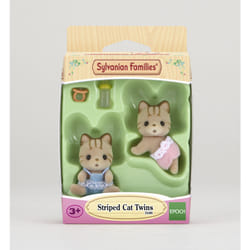 Sylvanian Families Les jumeaux chat tigré