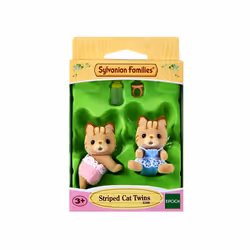 Sylvanian Families Les jumeaux chat tigré