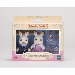 Sylvanian Families Les grands-parents lapin chocolat