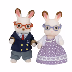 Sylvanian Families Les grands-parents lapin chocolat - Vue supplémentaire 4