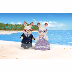 Sylvanian Families Les grands-parents lapin chocolat - Vue supplémentaire 5