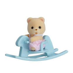 Sylvanian Families Le bébé Ours et cheval à bascule