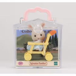 Sylvanian Families Le bébé Lapin et poussette