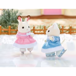 Sylvanian Families Les amies patineuses, 3 an(s), Plastique, Polystyrène, PVC