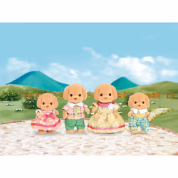 Sylvanian Families La famille Caniche