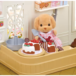 Sylvanian Families Le coffret pâtisserie et figurine