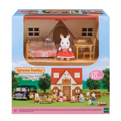 Sylvanian Families Le cosy cottage du village, 3 an(s), Multicolore, Plastique
