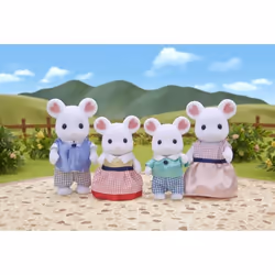Sylvanian Families La famille Souris Marshmallow, 3 an(s), Multicolore, Plastique