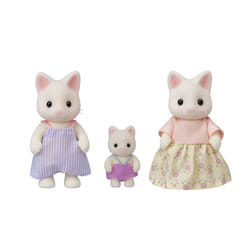 Sylvanian Families La famille chat blanc