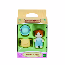 Sylvanian Families Le bébé Chat roux, 3 an(s), Garçon/Fille, 12 g, Multicolore