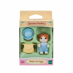 Sylvanian Families Le bébé Chat roux
