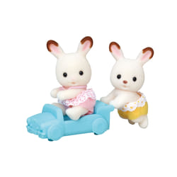 Sylvanian Families Les jumeaux lapin chocolat