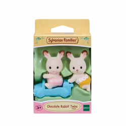 Sylvanian Families Les jumeaux lapin chocolat