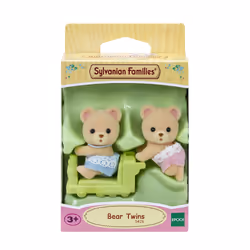Sylvanian Families Les jumeaux ours, 3 an(s), Garçon/Fille, 12 g, Multicolore