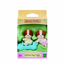 Sylvanian Families Les jumeaux chien chiffon, 3 an(s), Garçon/Fille, 12 g, Multicolore