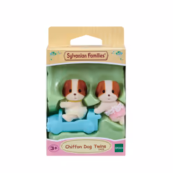 Sylvanian Families Les jumeaux chien chiffon