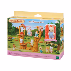 Sylvanian Families La tyrolienne des bébés, 3 an(s), Multicolore, Polyvinyl chloride (PVC), Polystyrène, Élastomère thermopla ...